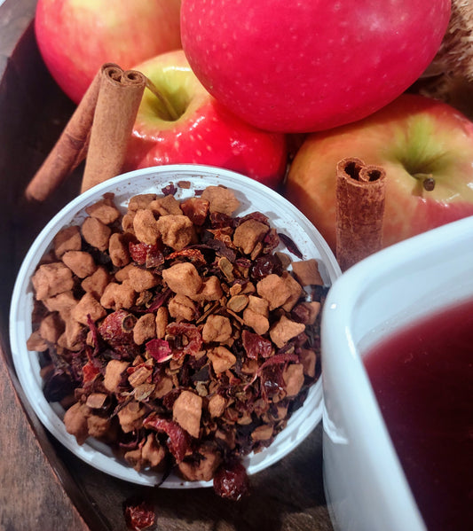 Apple Spice Herbal Tea Blend - vitamins, minerals and antioxidant rich