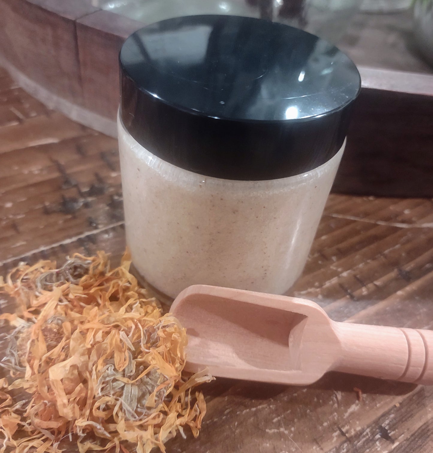 Ancient Sea Salt Detox Scrub - Moisturizing, Nourishing, Soothing for dry skin, Collagen Booster