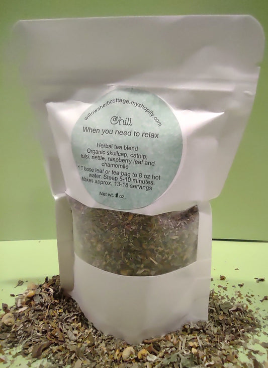 Chill Herbal Tea Blend - calming, promotes sleep