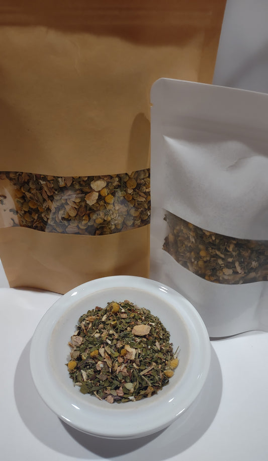 Stomach Soothing Herbal Tea Blend - gas, bloating, upset stomach